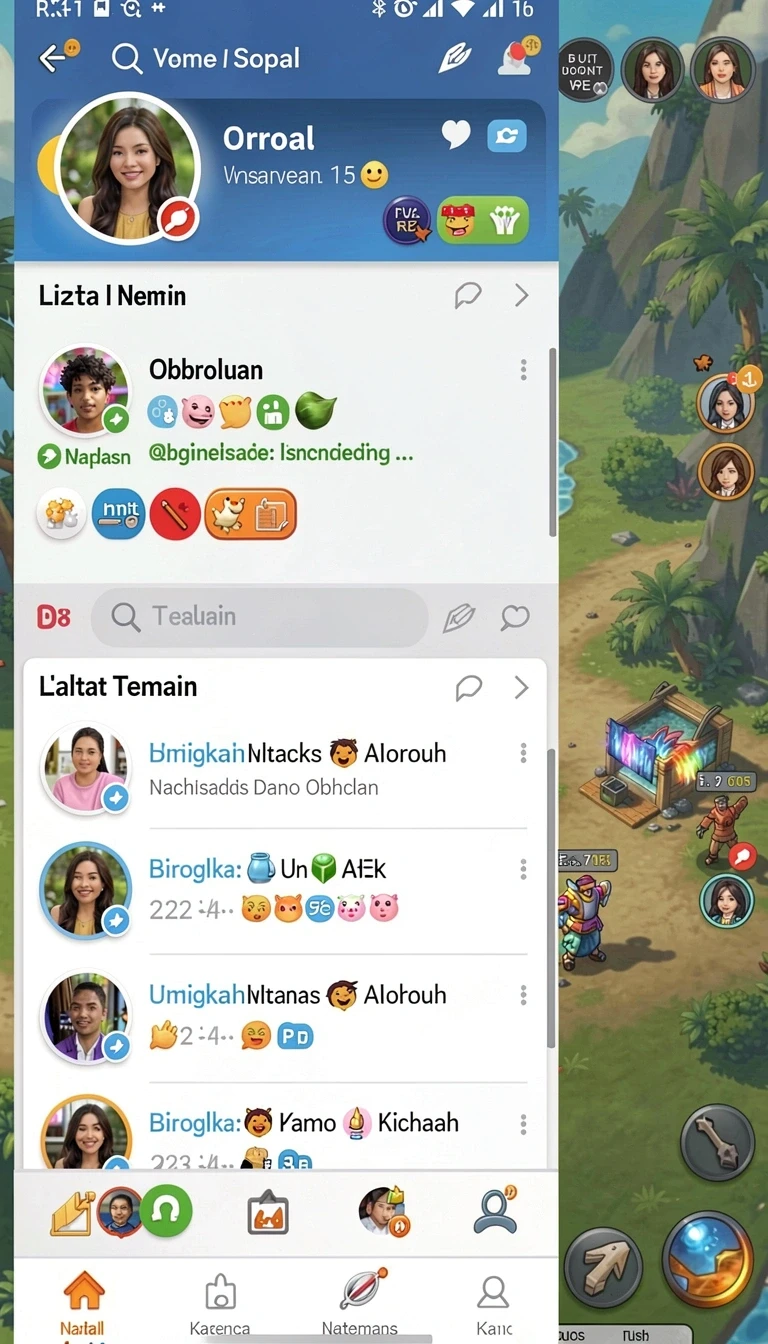 Beragam pilihan permainan menarik dalam aplikasi Download pisang123 APK untuk Android.