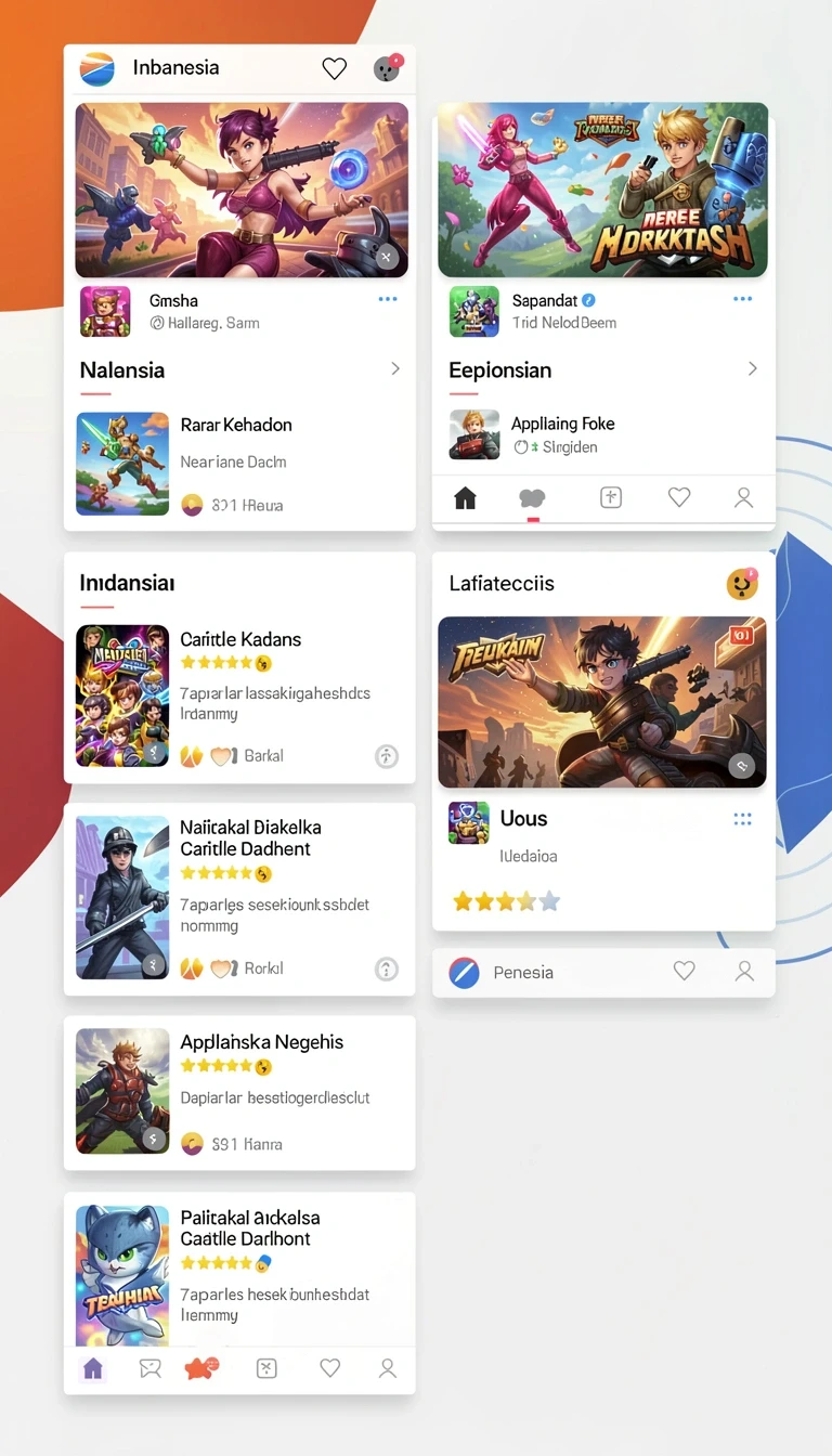 Beragam pilihan permainan menarik dalam aplikasi Download lintas88 APK untuk Android.
